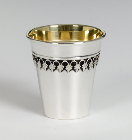 Filigree Sterling Silver Liqueur Cup