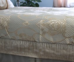 Palace Beige Brocade Linen Set - Tapestry 600-Thread Count