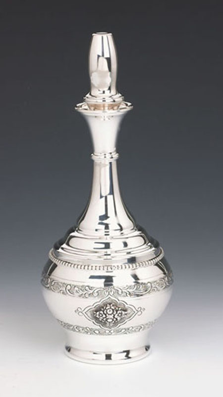 Pas Prachim  Sterling Silver Liqueur Bottle