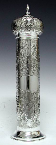 Sterling Silver Megillah Case Russian