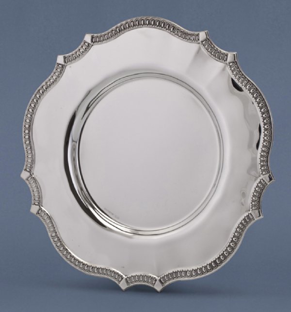 Bellagio Large Silver Plate 