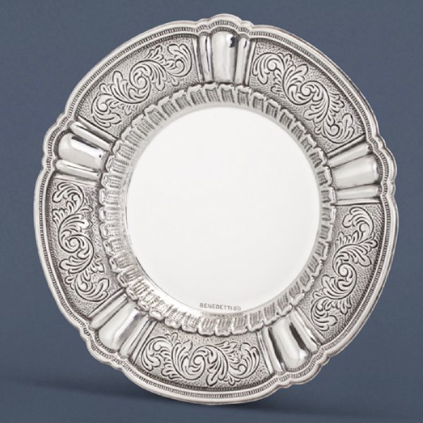Arco Decorated Round Plate - Small