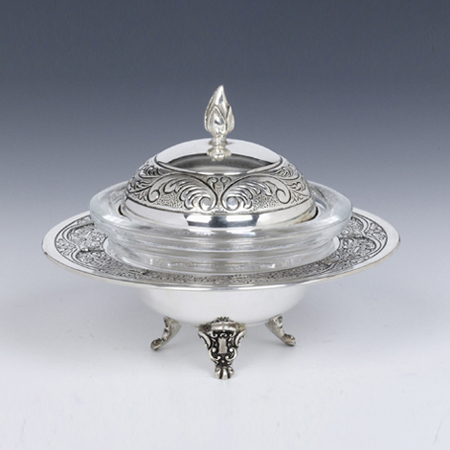 Resital Silver Honey & Sugar Dish