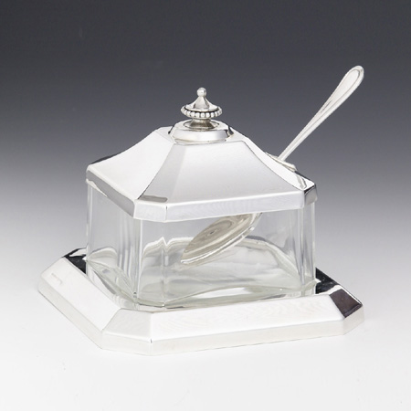 Bagatel Silver Honey & Sugar Dish