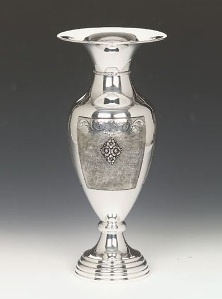 Italian Sterling Silver Vase