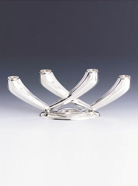 Sterling Silver Livneh Candelabra 4 Lights