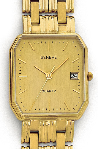 Euro Geneve 14K Yellow Gold Mens Watch