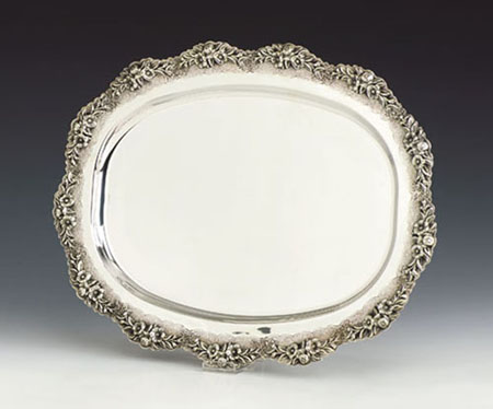 Prachim Silver Tray