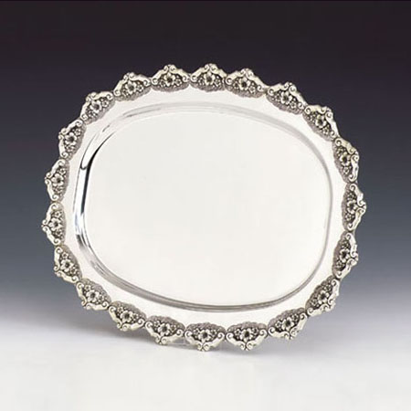 Zroa Perach silver Tray