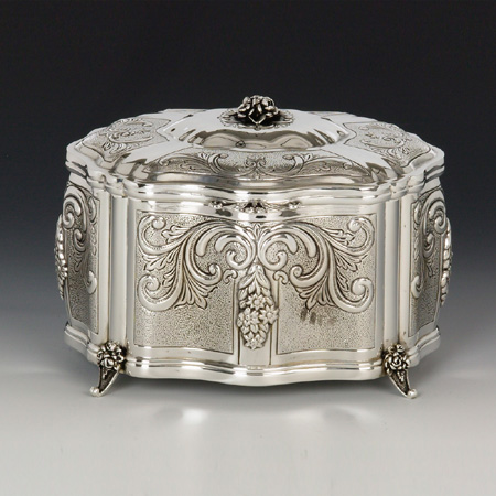 Margarita Silver Esrog Box