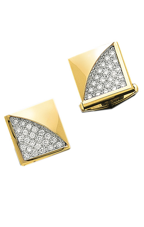 Diamond Cuff Links - .92 ct. Diamonds