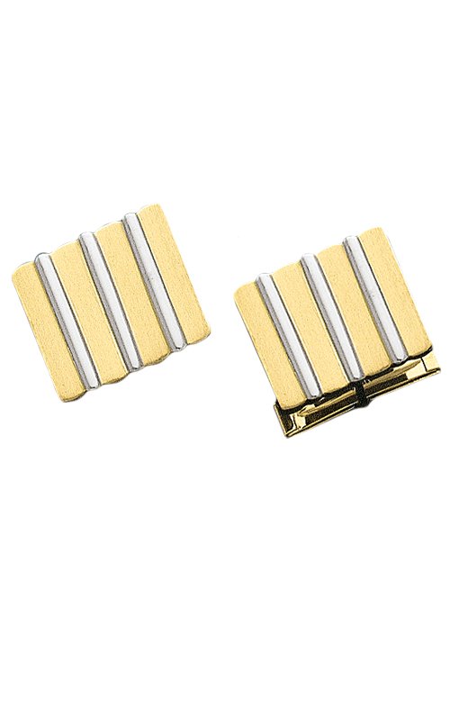 14K Gold 2 Tone Cufflinks