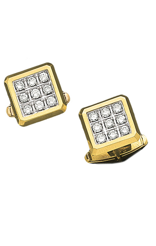 Designer Diamond Cuff Links - 1.26 ct. Diamonds