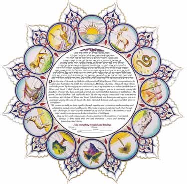 Tribes Ketubah