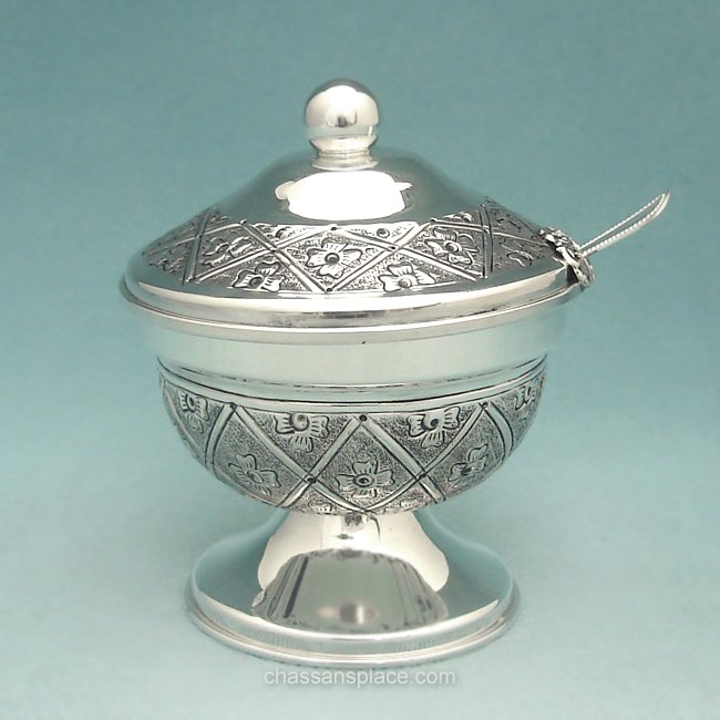 Silver Honey Dish