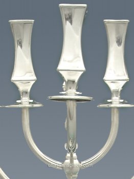 X-Large Sterling Silver Menorah - 22"