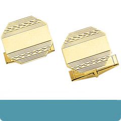 Gold Cufflinks