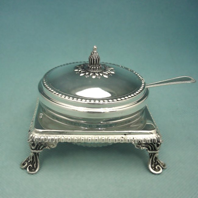 Sterling Silver Honey Dish