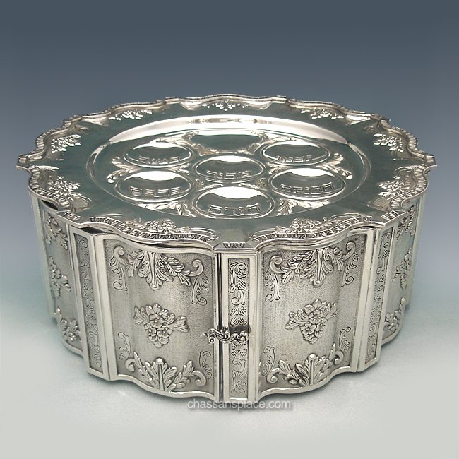 Hazorfim Kovalt Silver Seder Case