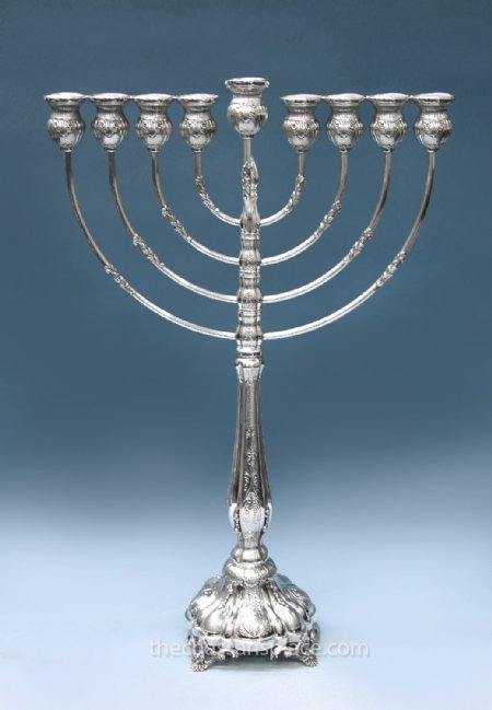  Benedetti Arco Sterling Silver Menorah - 20"