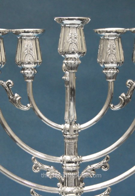  Benedetti Barmo Sterling Silver Menorah - 24"