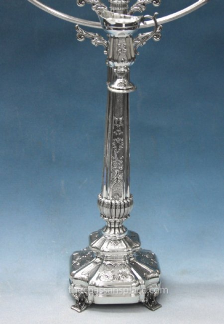  Benedetti Barmo Sterling Silver Menorah - 24"