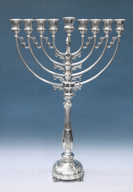  Benedetti Sterling Silver Menorah - 23"