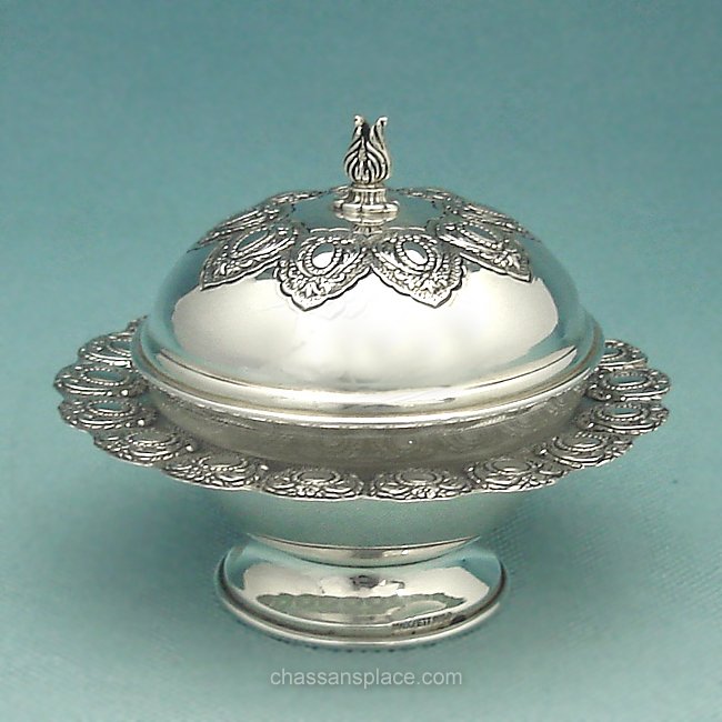 Masoret Silver Honey Dish