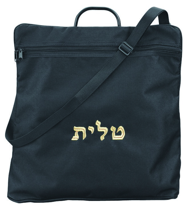 Black Tallis Bag Tote